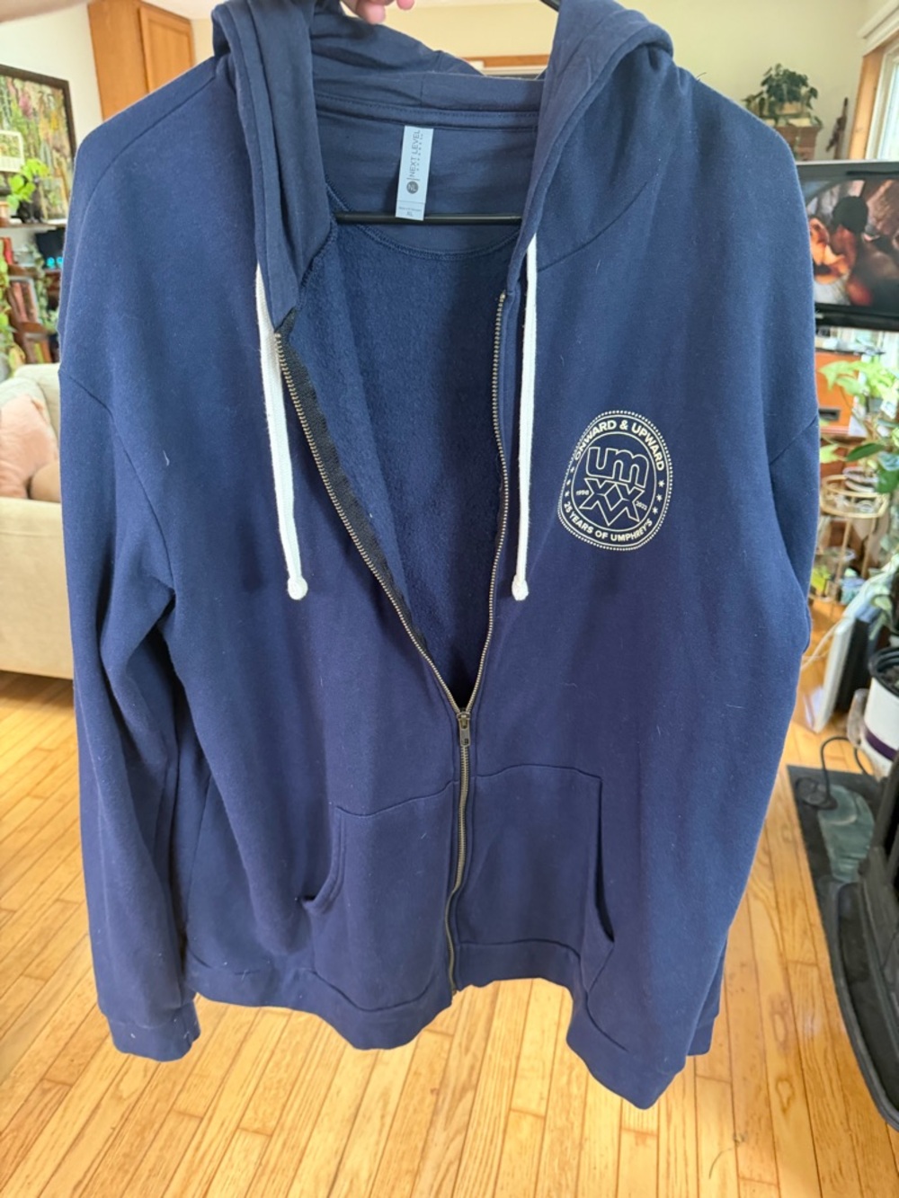 Umphreys Mcgee Next Level Apparel Dark Blue Crewneck Sweatshirt